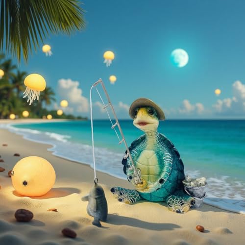 Turtle Fishing Decor