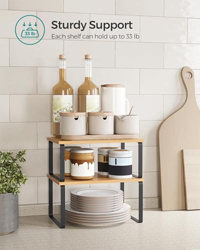 Cabinet Organizer Shelf (4 Count)