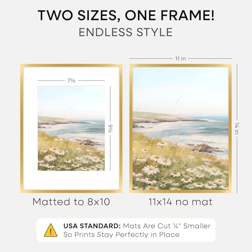 11x14 Gold Picture Frame