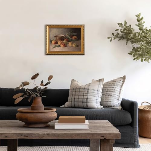 Vintage Gold Framed Wall Art for Home Decor