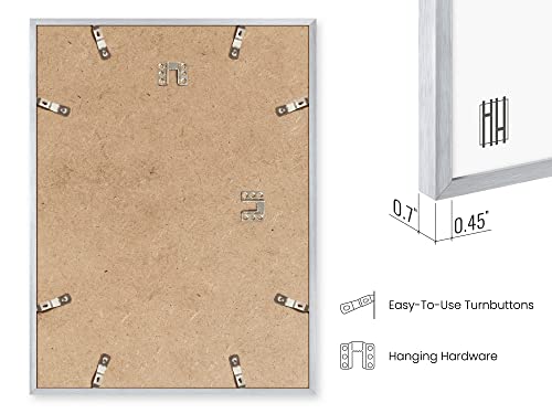 16x24 Silver Metal Picture Frames