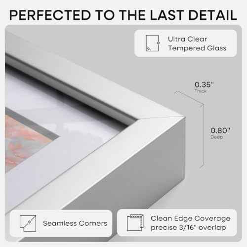 26.75x19.25 Silver Puzzle Picture Frame (2 Count)