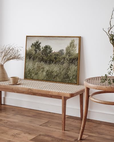 Framed Canvas Wall Art Vintage Decor