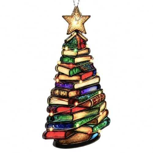 Book Christmas Ornament