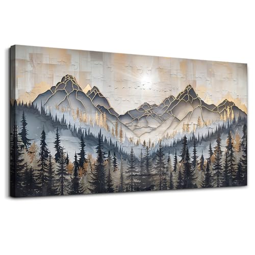 Large Canvas Wall Art For Bedroom Large Wall Decor For Living Room Dining Room Modern Office Abstract Ink