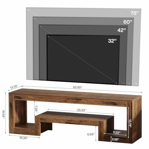 63 Inch TV Stand for 55