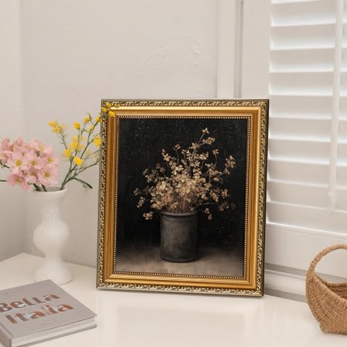 Vintage Gold Framed Wall Art for Home Decor