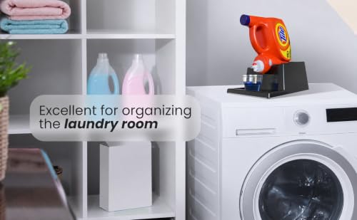 Liquid Laundry Detergent Holder Stand with Drip Tray (2 Count)