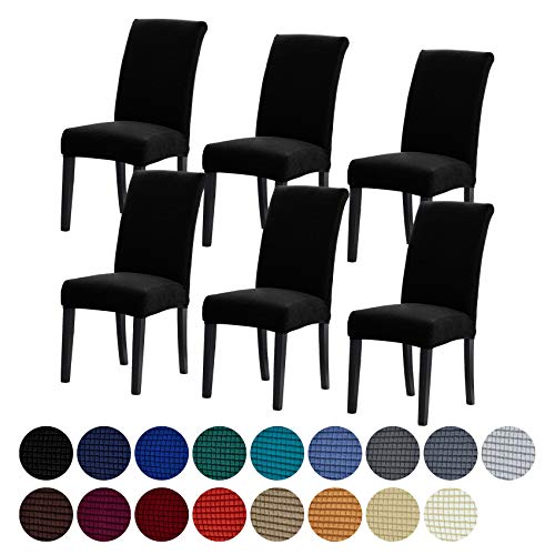 Stretch Chair Covers for Dining Room Set of 6