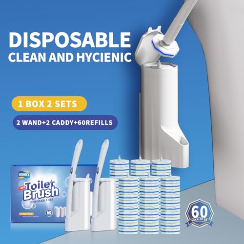 Disposable Toilet Brush Cleaning System (2 Count)