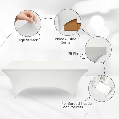 Spandex Table Cloth 1 Pack [8FT