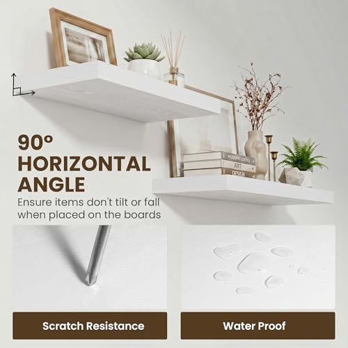 55 Inch Floating Shelves for Wall