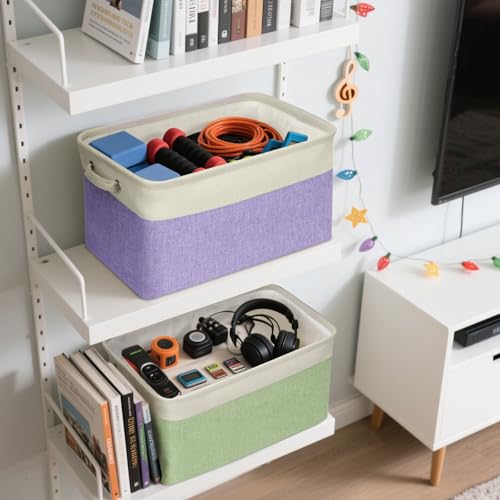 1 Pack Fabric Closet Storage Bins for Shelves