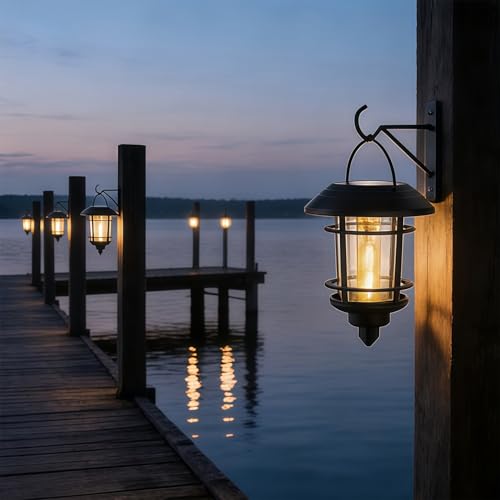 2 Pack Solar Lanterns Outdoor (2 Count)