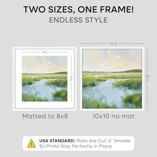 10x10 White Picture Frame (2 Count)