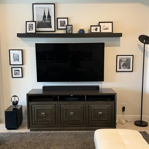 60 Inch Wooden Floating Shelves for Wall