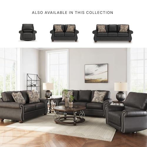 Faux Leather Loveseat Sofa Couch