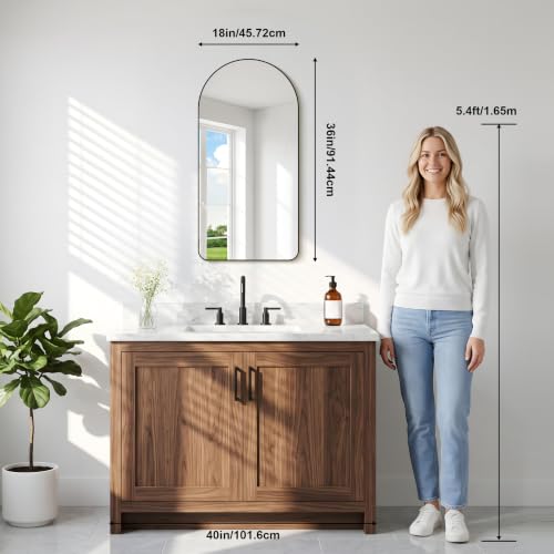 Arched Bathroom Vanity Mirror