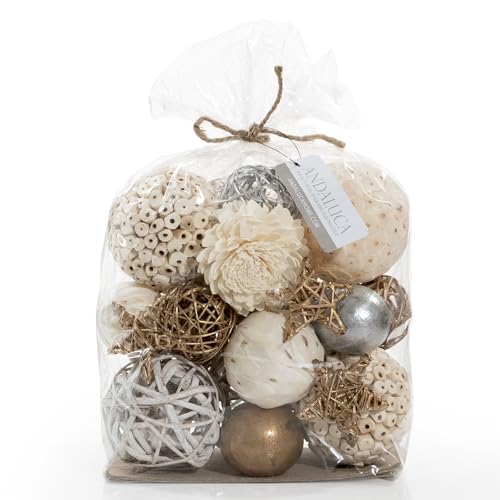 Large Decorative Vase Filler Bag with Orbs