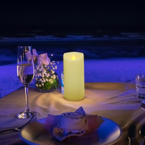 Waterproof Flameless Candles with Remote and Timers (6 Count)