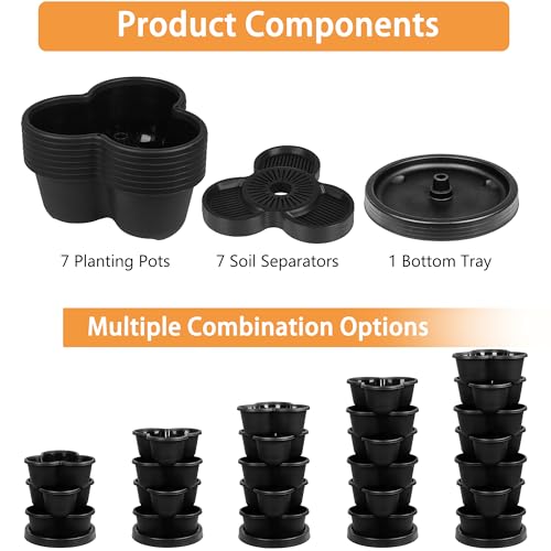 7 Tier Vertical Garden Planter (7 Count)
