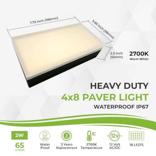 Paver Light 4x8 Inch