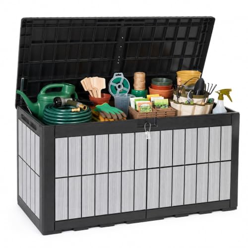 134 Gallon Outdoor Deck box w