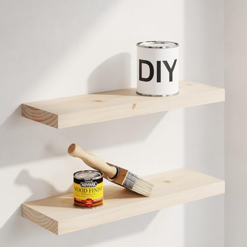 18 Inch DIY Floating Shelves (4 Count)