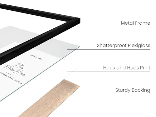 11x14 Black Metal Picture Frames
