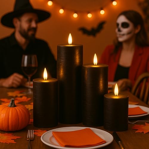 Halloween Flameless Candles (4 Count)