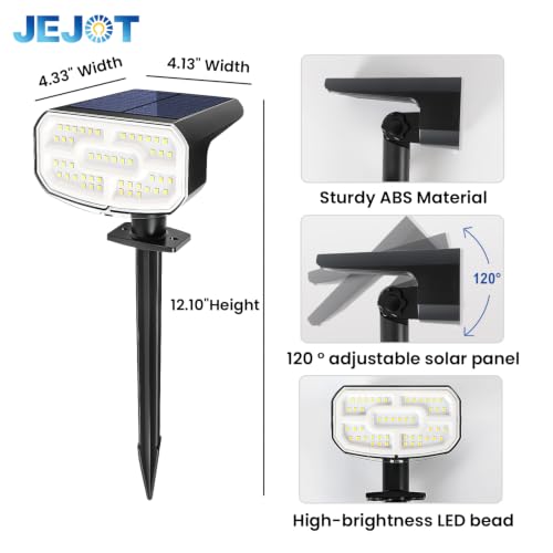 Solar Spot Lights Outdoor Waterproof (2 Count)