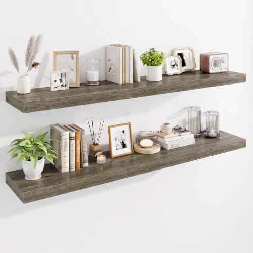 55" Floating Shelves for Wall (2 Count)