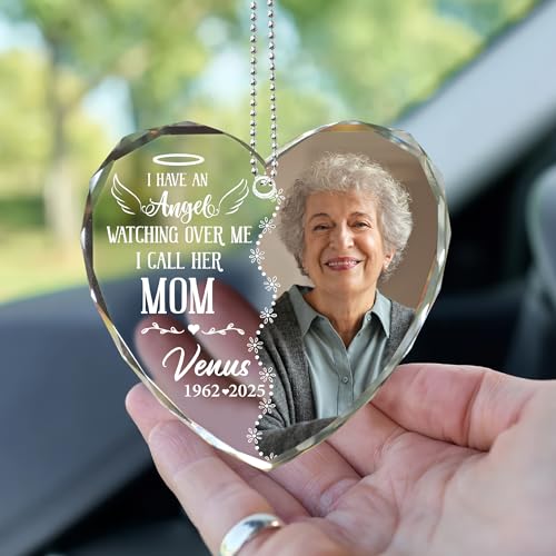 2026 Personalized Memorial Hanging Glass Ornament