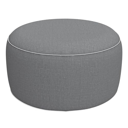 Inflatable Stool Ottoman Footrest with Handle