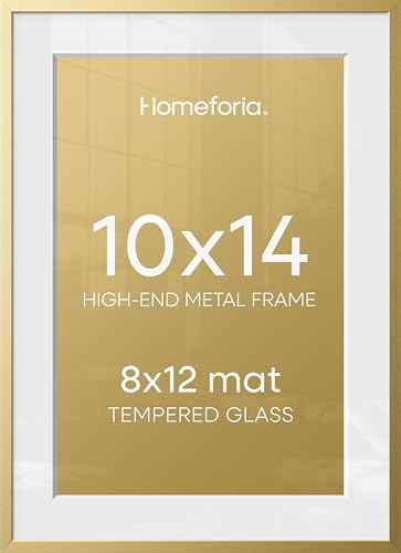 10x14 Gold Picture Frame (3 Count)