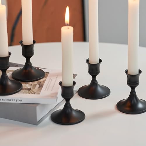 Black Taper Candle Holder (12 Count)