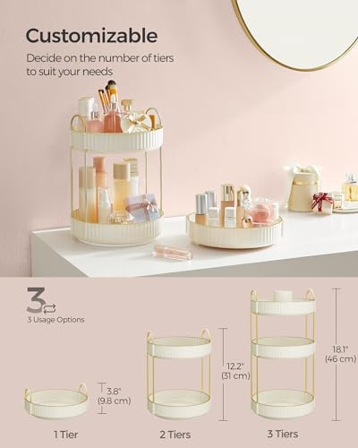 3 Tier Makeup Organizer