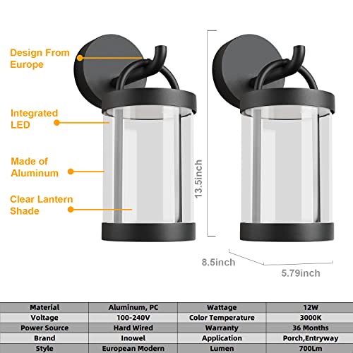 LED Wall Sconce Light Outdoor