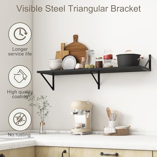 40 Inch Floating Shelves (2 Count)