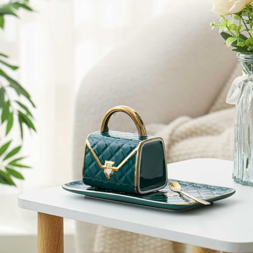 1 Set Coffee Mug Elegant Handbag Shaped Cup