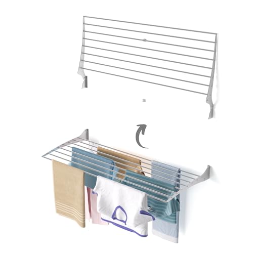 Fold wall Mounted Drying Rack (105.8219 Ounce)