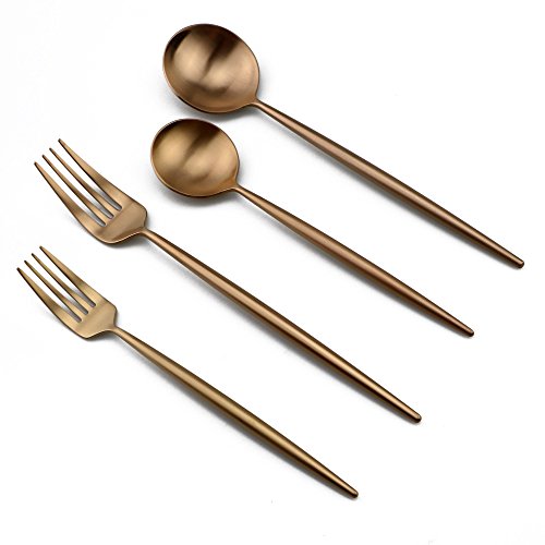 20 Pieces Luxury Rose Gold 18