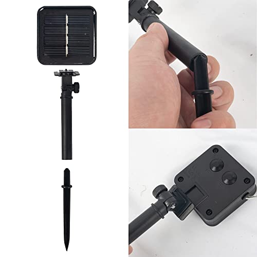 2 Pack Solar String Lights Outdoor