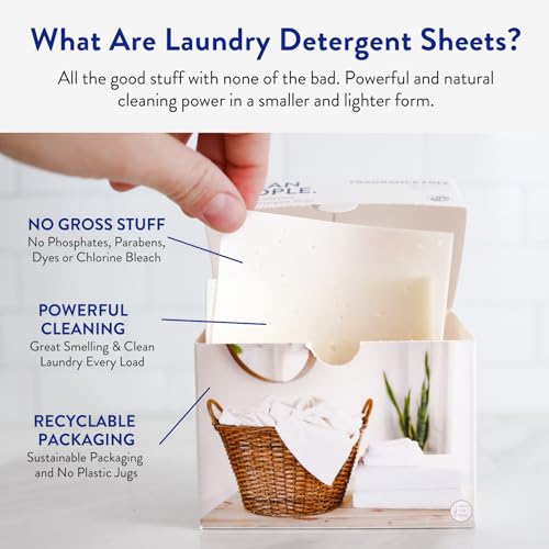 Fragrance Free Laundry Detergent Sheets (192 Count)