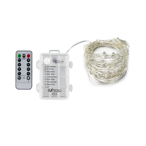 4 Pack Battery Operated Fairy String Lights (65.6 Foot)