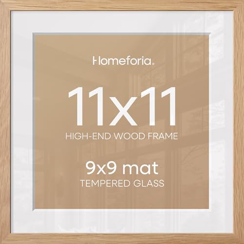 11x11 Natural Oak Picture Frame