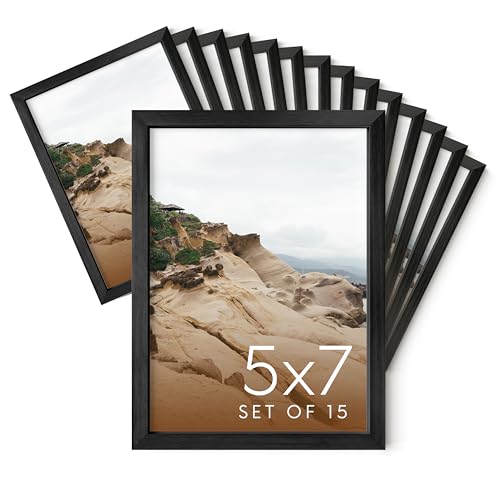 5x7 Black Metal Picture Frames
