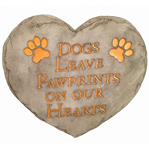 Garden Décor Dogs Leave Pawprints Stepping Stone