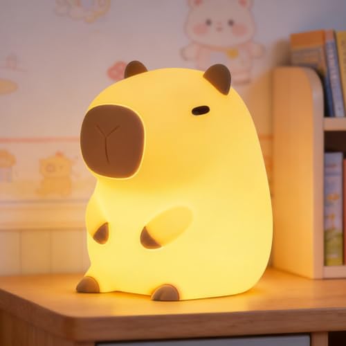 Capybara Night Light for Kids