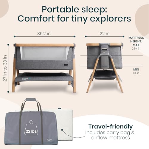 CoZee® Air Baby Bassinet & Bedside Sleeper